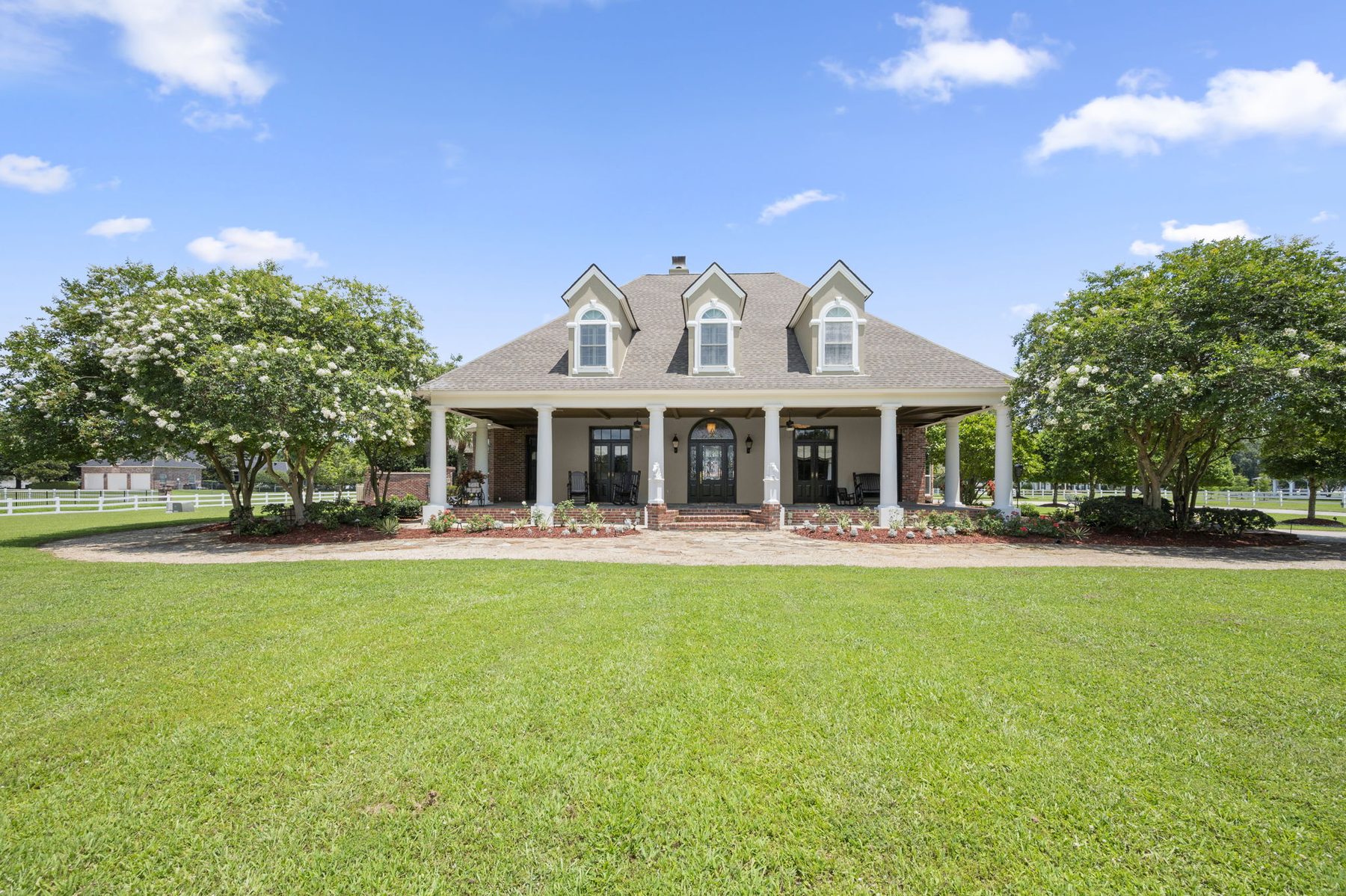 Loosemoore Estate Acadian manor — cypress cabinetry and custom interior, Gonzales LA